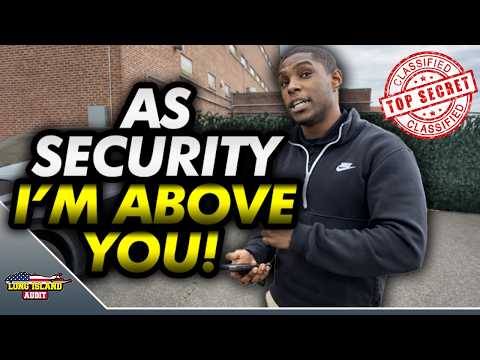 Top Flight Security Guard Thinks He Is ABOVE The Public! Gets Educated On His Place…