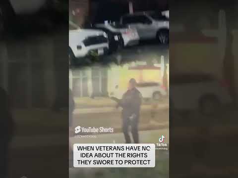 WHEN VETERANS DONT KNOW THEIR OATH OR RIGHTS! #shorts #short #police #shortsvideo #shortvideo