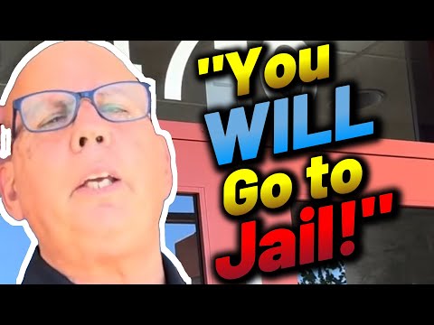 "You WILL be Arrested When the Cops Come!" First Amendment Audit