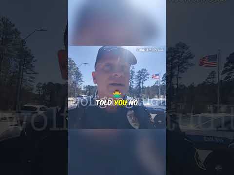 "You're Dismissed" Cop Hates That #shorts #audit #firstamendment