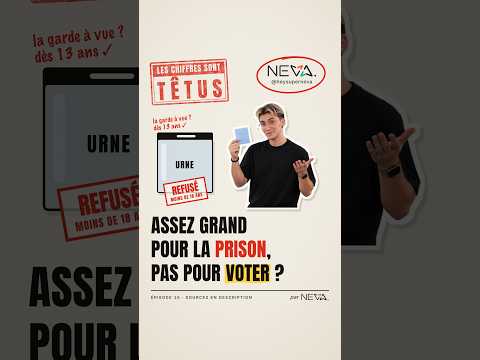 16 ans : assez grand pour la prison, pas pour voter ? Mélenchon, Parcoursup et les « lapins »