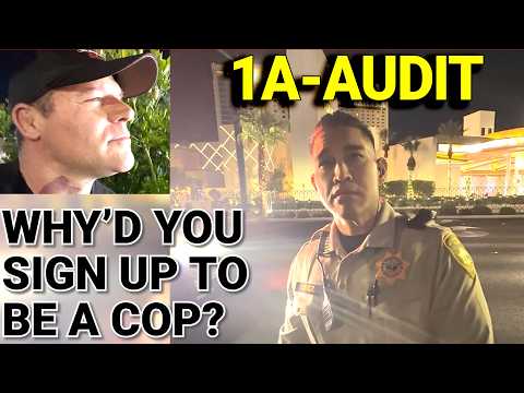 1st Amendment Audit: Las Vegas Metro Police Dept. June, 2026. WHY DO YOU WANT TO BE A COP?