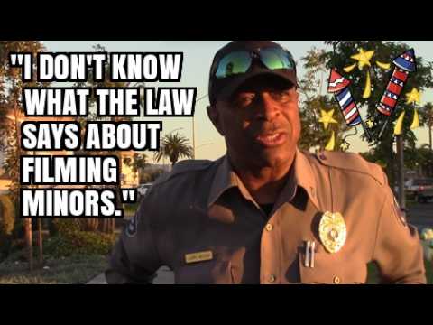 1st Amendment Audit, Security Called For Filming Fireworks Stand