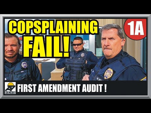 3 COPS OWNED & EDUCATED – DOUGLAS WYOMING POLICE – First Amendment Audit – Amagansett Press