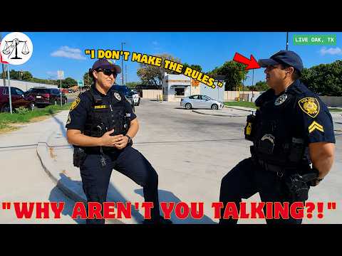 "Am I DETAINED?" Cop Illegally Holds Auditor and Gets HUMILIATED| ID Refusal Pro