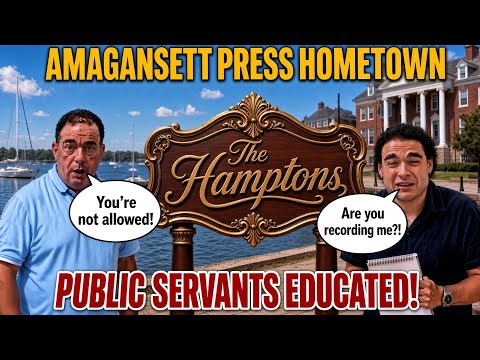 Amagansett Press Hometown! Welcome To The Hamptons! | First Amendment Audit 2026 #1A Ep19