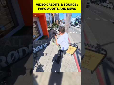 Angry Restaurant Owner Found Out Real Quick #pepperspray #firstamendmentaudit