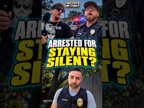 Arrested for Staying Silent?
