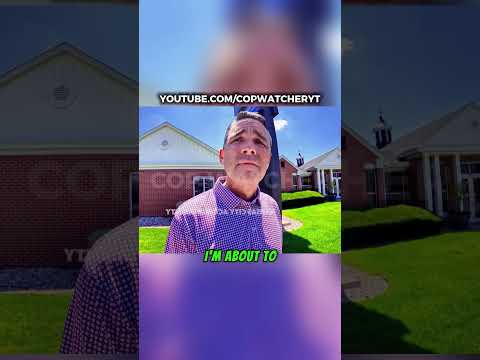 AUDITOR OWNS GUY WHO THINKS HE OWNS SIDEWALK #firstamendmentaudit #police #firstamendment  #cops