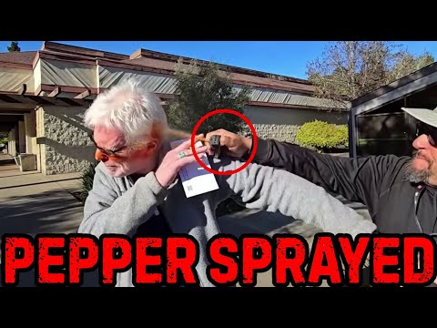 CAMERA GRABBERS MEET PEPPER SPRAY | Pepper Spray Compilation | First Amendment Audit