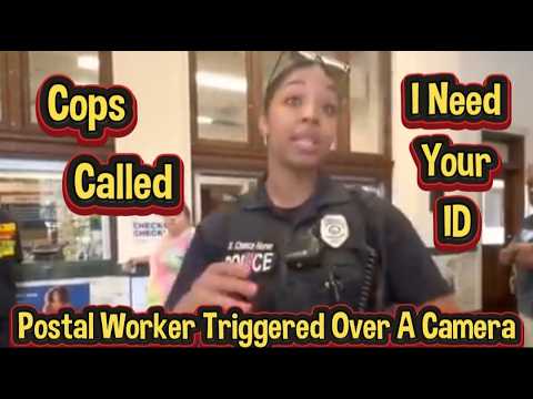 Cops Called Post Master Assaults First Amendment Auditor Triggered Over A Camera