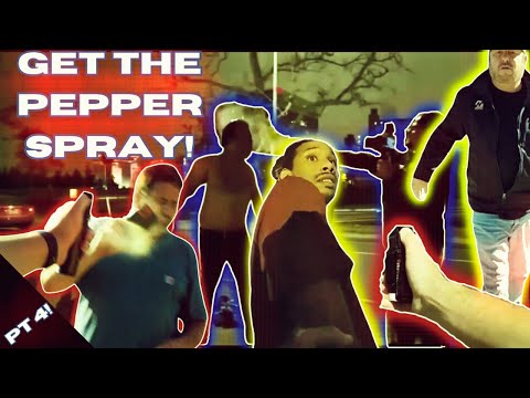FACE FULL OF PEPPER SPRAY | First Amendment Auditors Fight Back!