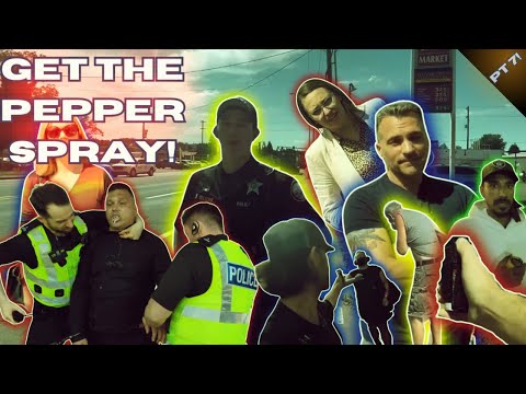 FACE FULL OF PEPPER SPRAY | First Amendment Auditors Fight Back!