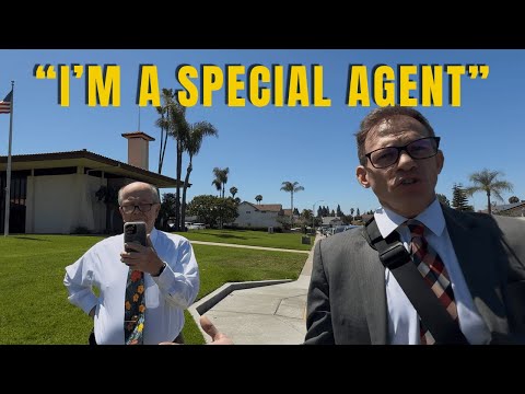 FBI Agent Calls 911 Over Camera – First Amendment Audit – AntBo Media