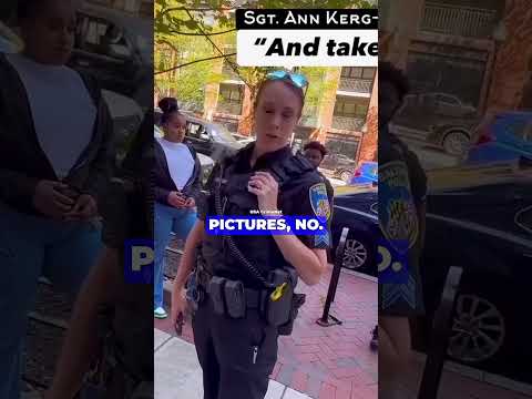 Female Cop VS First Amendment Auditor On Public Sidewalk Maryland