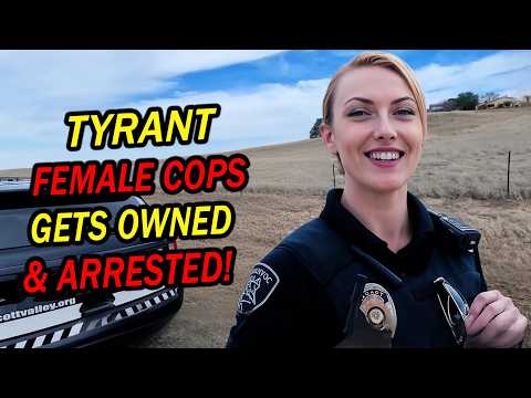 Female Officer MELTS DOWN After Getting Owned | First Amendment Audit!