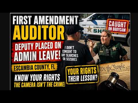 First Amendment Auditor vs Deputy Goes Viral Who won? Legal breakdown  how police confront auditors