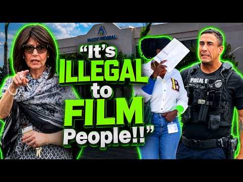 INSUFFERABLE Karens Tell 1A Auditor It's ILLEGAL to Record Women!! HILARIOUS FREAKOUT!