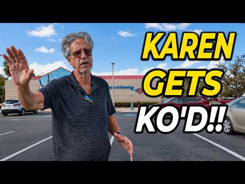 Karen Gets INSTANTLY DROPPED After Attacking First Amendment Auditor! (Caught On Camera)