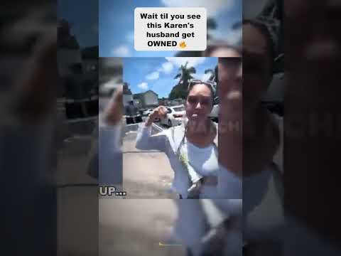 KAREN'S HUSBAND TRIES TO INTIMIDATE FIRST AMENDMENT AUDITOR — BIG MISTAKE!  #firstamendment #police