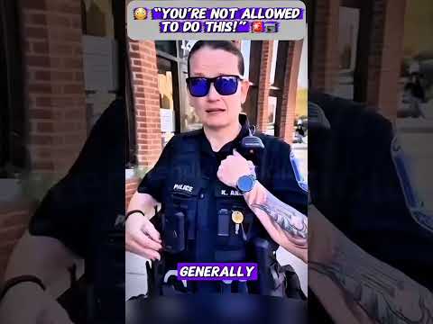 #knowyourrights #firstamendmentaudit #americanlife #streetphotography #oncamera you are not allowed