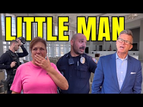 LITTLE MAN, BIG ATTITUDE – First Amendment Audit