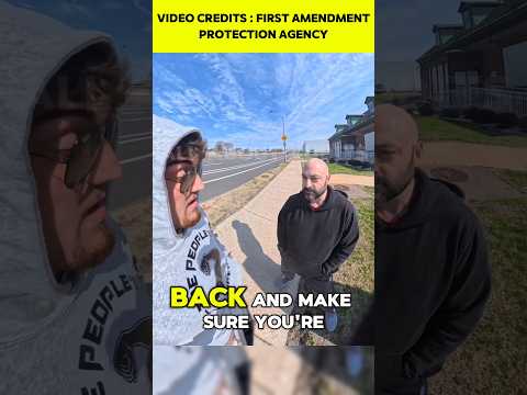 Man Confronts First Amendment Auditor And Gets Sauced #pepperspray #firstamendmentaudit
