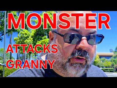 🔴🔵MONSTER DAREN ATTACKS GRANNY 😳  Bank of America – 1st Amendment Audit