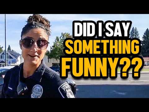 Officer Attempts to Trespass Citizen Filming Outside Store