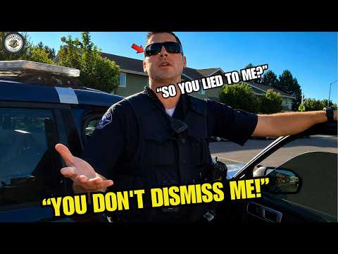 Officer REFUSES to Back Down, Then Supervisor Takes Over Fast| 1st amendment audit