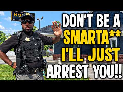 Sheriff Gets SHUT DOWN After Trying To Challenge a First Amendment Auditor!
