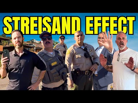 THE STREISAND EFFECT AT BARBARA STREISAND’S HOUSE! – First Amendment Audit