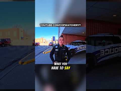 TYRANT COP HUMILIATED BY AUDITOR #firstamendmentaudit #police #firstamendment  #cops